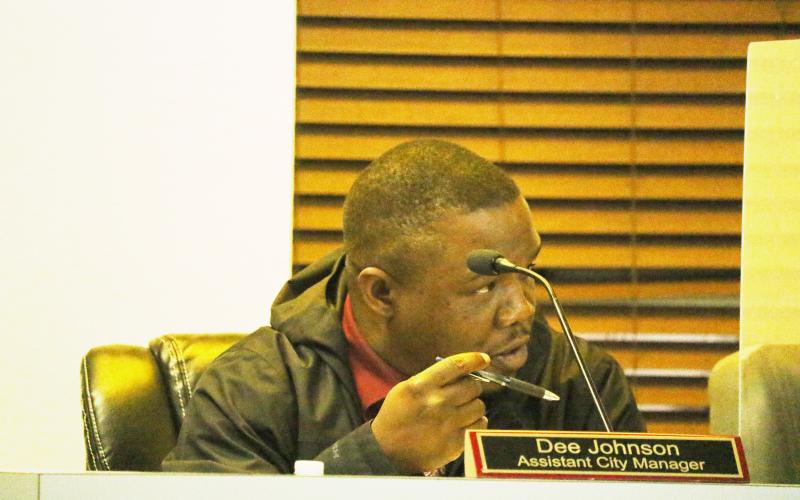 Interim City Manager Dee Johnson said he felt town hall meetings would help provide communication with the city’s residents. (JAMIE WACHTER/Lake City Reporter)