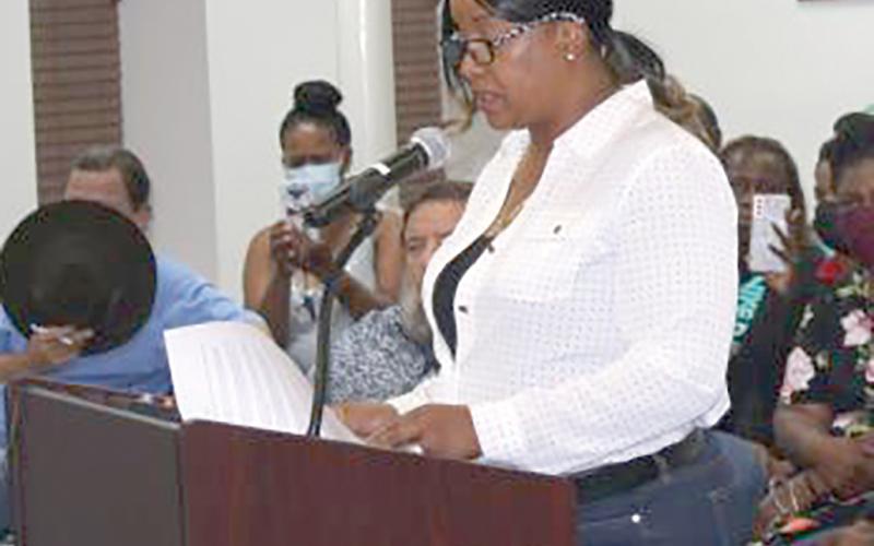 Ami Fields, who served as the city’s interim manager for three months in 2021 before resigning, has applied for that position. (FILE)