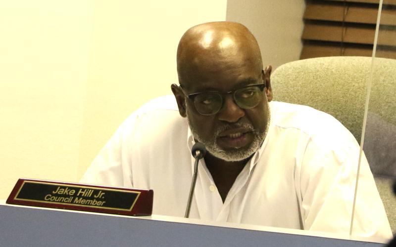 Lake City Councilor Jake Hill Jr. said he believed three minutes was sufficient for the length of public comment. (MORGAN MCMULLEN/Lake City Reporter)