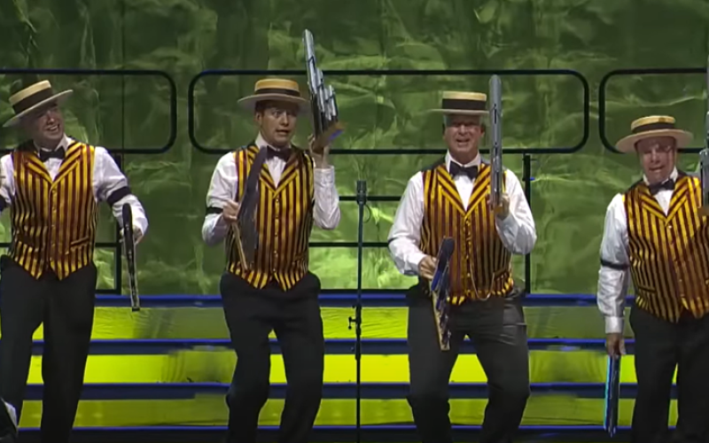 The Humdingers, a barbershop quartet, will perform Saturday at Florida Gateway College’s Levy Performing Arts Center as part of the Community Concerts of Lake City. (COURTESY)