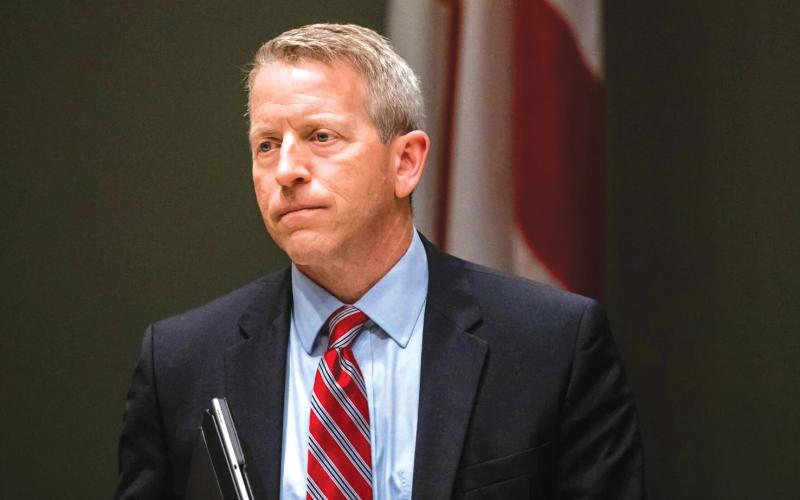 House Speaker Paul Renner is trying to work with Gov. Ron DeSantis on a bill about restricting social media for minors. (COLIN HACKLEY/News Service of Florida)