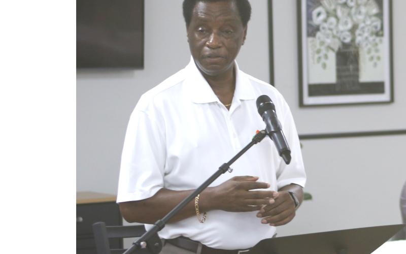 CareerSource Florida Crown Executive Director Robert Jones speaks at a previous agency event. (FILE)