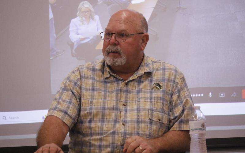 Columbia County Commissioner Rocky Ford said the North Florida Water Utilities Authority needs to move forward. (JAMIE WACHTER/Lake City Reporter)