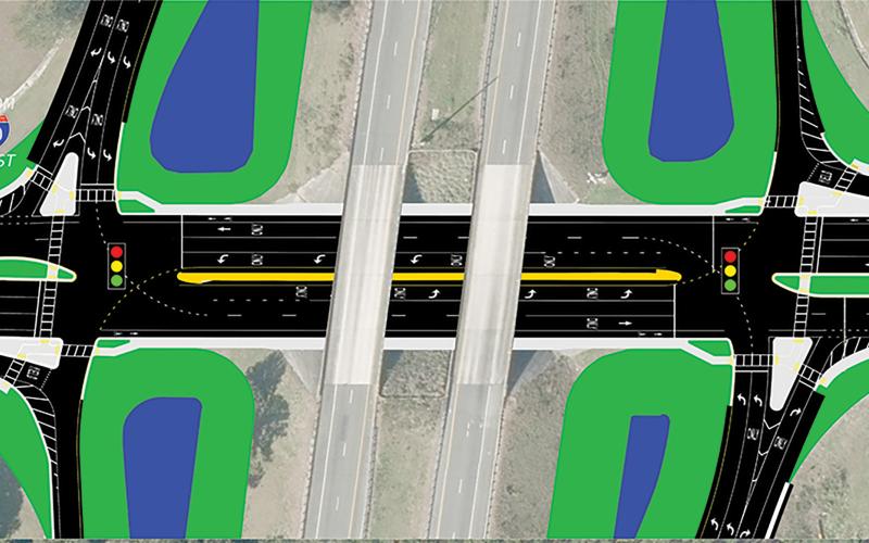 The $15 million project at the Interstate 10 and U.S. Highway 129 interchange is expected to last from next spring through the winter of 2026. (COURTESY FLORIDA DEPARTMENT OF TRANSPORTATION)