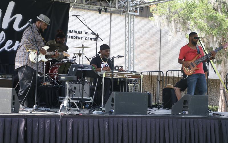 The Lee Boys, who play ‘sacred steel,’ will be the headliners of the 72nd annual Florida Folk Festival at the Stephen Foster Folk Culture Center State Park in White Springs. (FILE)
