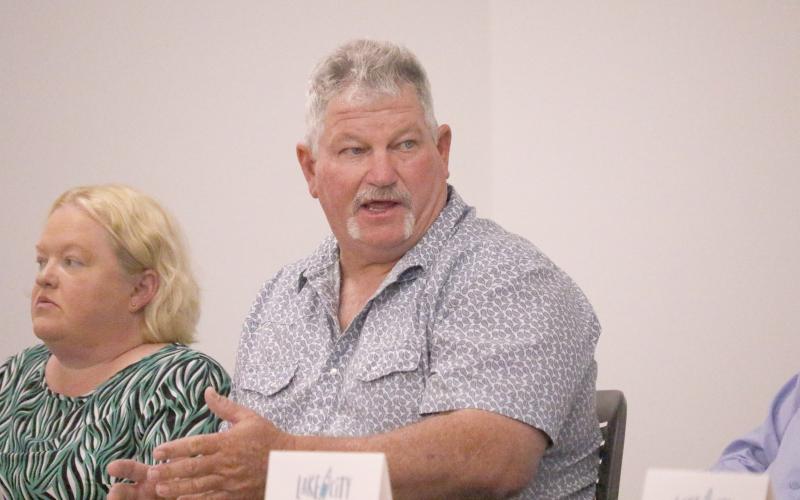 Clint Pittman, the county’s Landscape and Parks director, said a partnership between the county and Synergy Sports Global would lead to a quicker return on the county’s investment into the 500-acre sports complex. (JAMIE WACHTER/Lake City Reporter)