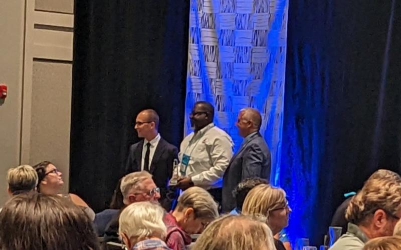 Leroy Marshall, the Suwannee River Water Management District’s Resource Management/Projects Division Director, received the award this week in Salt Lake City. (COURTESY SUWANNEE RIVER WATER MANAGEMENT DISTRICT)
