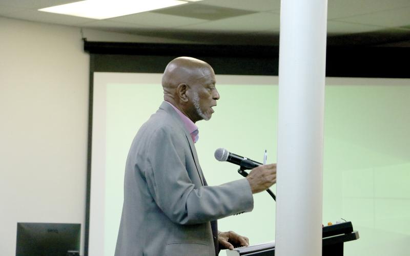 Glenel Bowden, a former Lake City councilman, asked the council to put the issue of tying the elected officials’ raises to city staff on the ballot for the public to decide. (FILE)