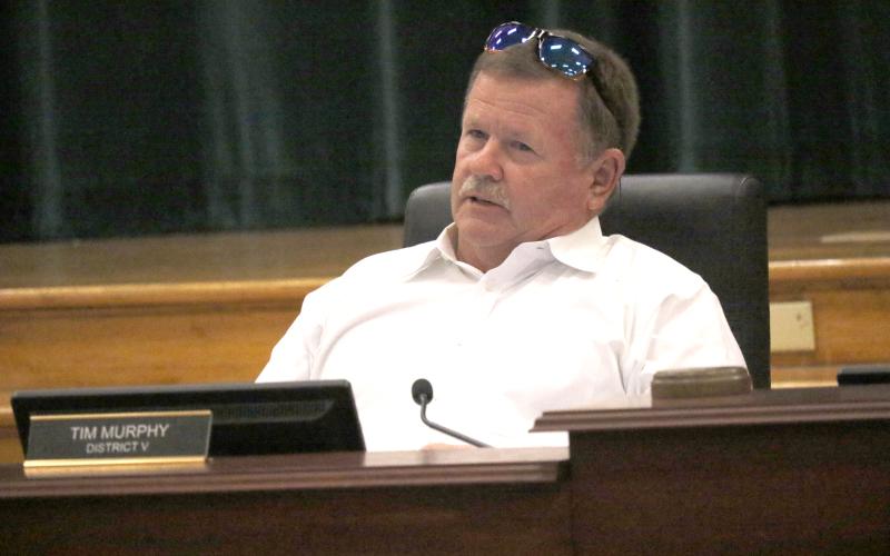 Commissioner Tim Murphy, a former Lake Shore Hospital Authority board member, said Thursday that it’s time the taxpayers of Columbia County decide if the authority is still needed. (JAMIE WACHTER/Lake City Reporter)