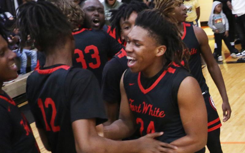 10. Fort White's boys basketball team upset top-seeded Hawthorne to reach its first regional final. (FILE)