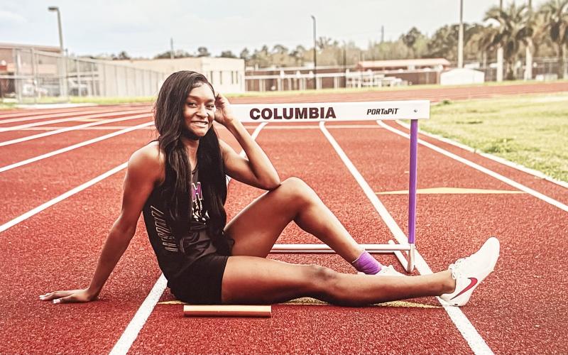 Columbia sophomore J’Liyn Smith is the LCR’s Girls Track &amp; Field Athlete of the Year. (COURTESY )