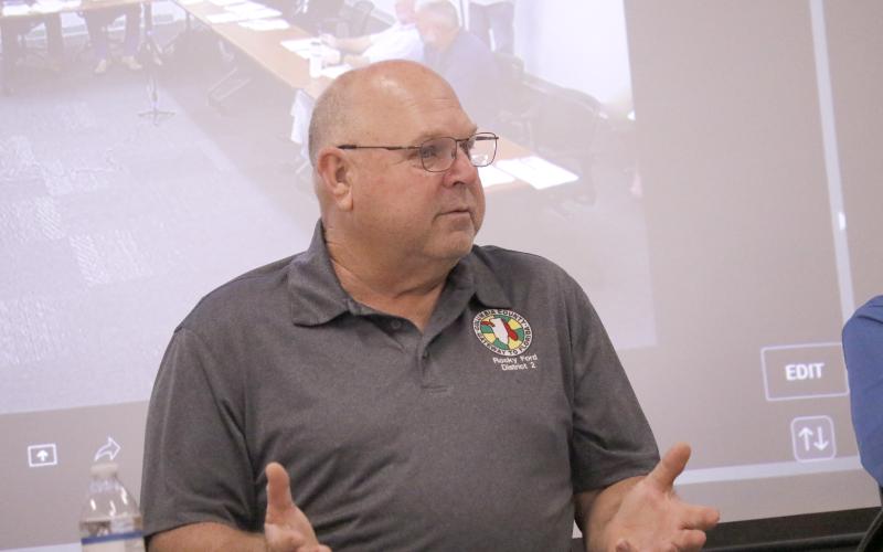 Columbia County Commissioner Rocky Ford said the current setup between the county and the Town of Fort White to handle solid waste disposal in the town is ‘obviously not working.’ (FILE)