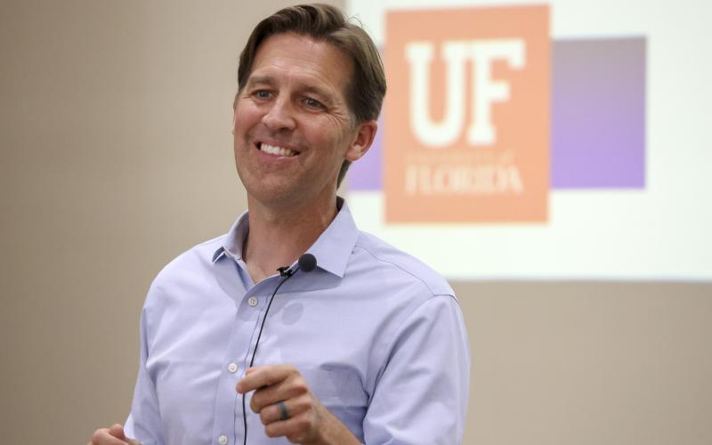 Ben Sasse, president of the University of Florida, announced Thursday night that he will resign. (Douglas R. Clifford/Tampa Bay Times/TNS)
