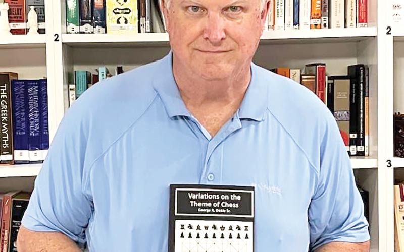 Bob Dekle’s latest book, ‘Variations on the Theme of Chess,’ which details non-traditional boards, was awarded the ‘President’s Book Award’ from the Florida Authors and Publisher’s Association. (COURTESY)