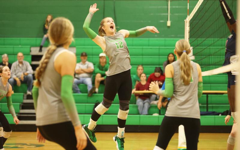 Suwannee volleyball player Jordyn Chandler is the LCR Athlete of the Week for Oct. 14-19. (PAUL BUCHANAN/Lake City Reporter)
