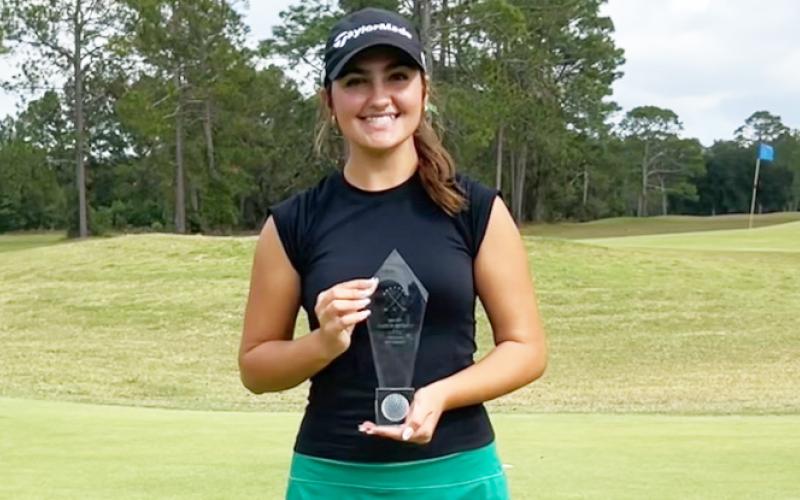 Suwannee golfer Ryan Donaldson won the District 2-2A title on Tuesday with a 1-over-72 round. (COURTESY)
