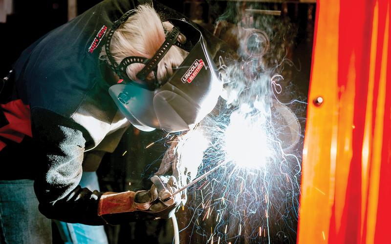 Florida Gateway College is planning to expand its welding program thanks to $1M in state funding. (COURTESY FLORIDA GATEWAY COLLEGE)