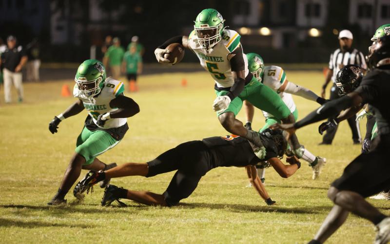 Suwannee football player MJ Rossin Chandler is the LCR Athlete of the Week for Oct. 21-26. (PAUL BUCHANAN/Lake City Reporter)
