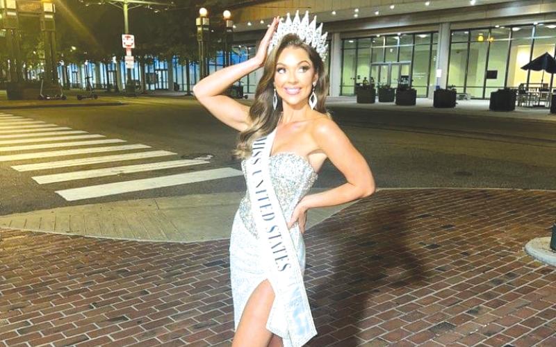 Lake City native Lindsey Langston was crowned Miss United States during Tuesday’s Miss United States pageant in Memphis, Tenn. (COURTESY)