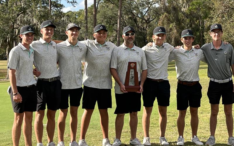 Suwannee’s boys golf team finished second at the Region 1-2A tournament on Monday. (COURTESY)