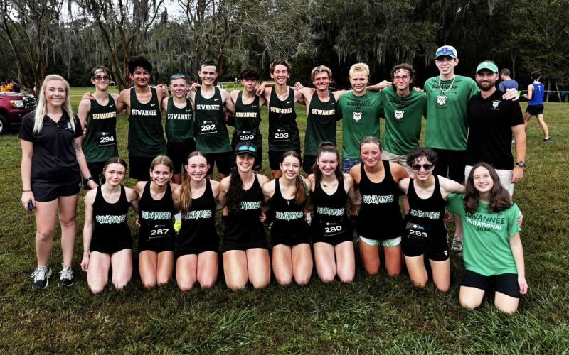 The Suwannee cross country teams qualified for state after the girls finished sixth and the boys placed seventh at the Region 1-2A meet on Friday. (COURTESY)