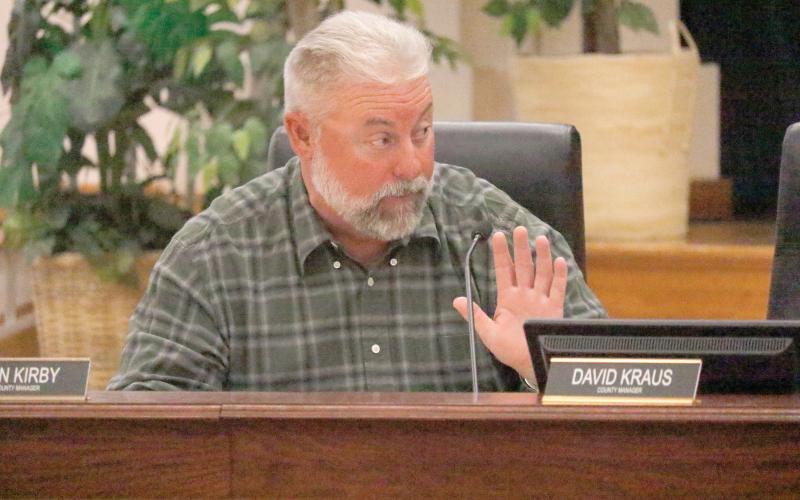 Assistant County Manager Kevin Kirby said as county crews finish up debris pickup from Hurricane Helene, any additional piles placed in the right-of-way will be handled by code enforcement. (JAMIE WACHTER/Lake City Reporter)