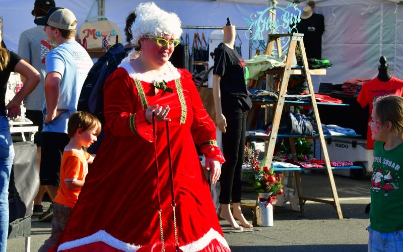 The Christmas spirit will be on full display Thursday through Saturday in Live Oak as the 40th annual Christmas on the Square festival will attract thousands to the downtown area. (FILE)