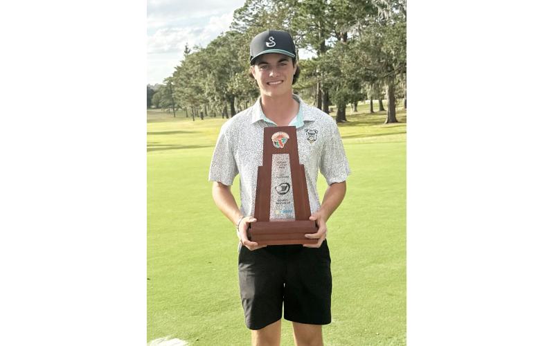 Suwannee’s Dawson Wooley is the LCR’s Boys Golfer of the Year. (COURTESY)