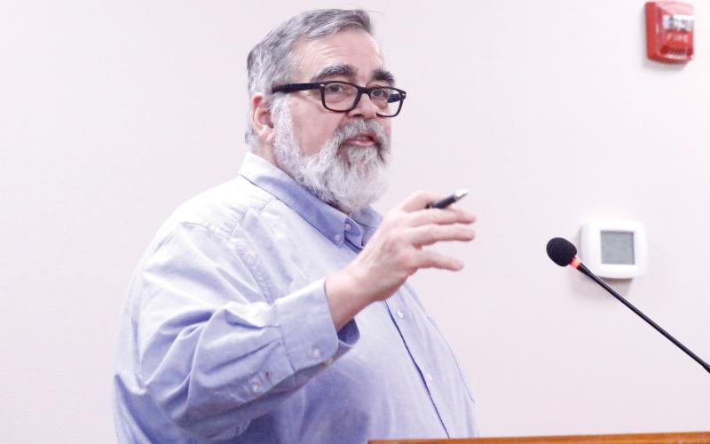 Columbia County Manager David Kraus said the North Florida Water Utilities Authority needs someone to help do the start-up work to help lighten the load off of county staffs in both Columbia and Suwannee counties. (JAMIE WACHTER/Lake City Reporter)