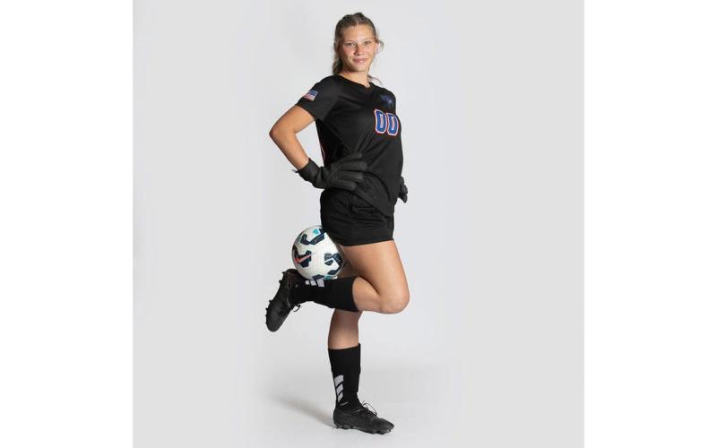 Branford soccer player Samantha Ray was voted the LCR Athlete of the Week for Jan. 13-18. (386 STUDIO SPORTS)