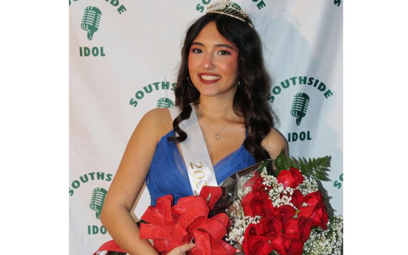 Selena Nejal, a Jacksonville teen, won the Southside Idol competition last weekend at Florida Gateway College. (COURTESY)
