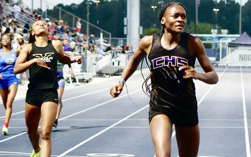 Columbia’s J’Liyn Smith returns as the reigning LCR Girls Track &amp; Field Athlete of the Year. (FILE)