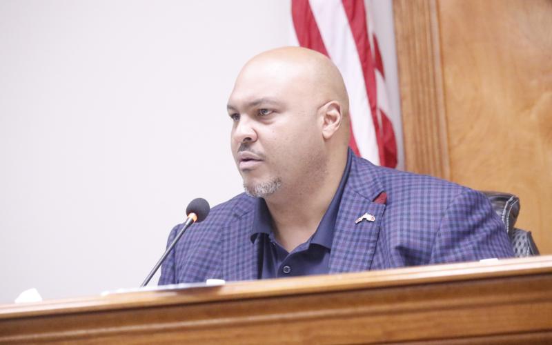 Sen. Corey Simon said Monday he is working on a rural renaissance bill that will bring additional resources that ‘cover everything’ to support rural communities. (JAMIE WACHTER/Lake City Reporter)