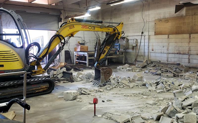 RIVEROAK Technical College’s welding laboratory is being renovated with state funding from the Workforce Development Capitalization Incentive Grant Program. The $965,000 in upgrades will include new booths and better ventilation. (COURTESY)