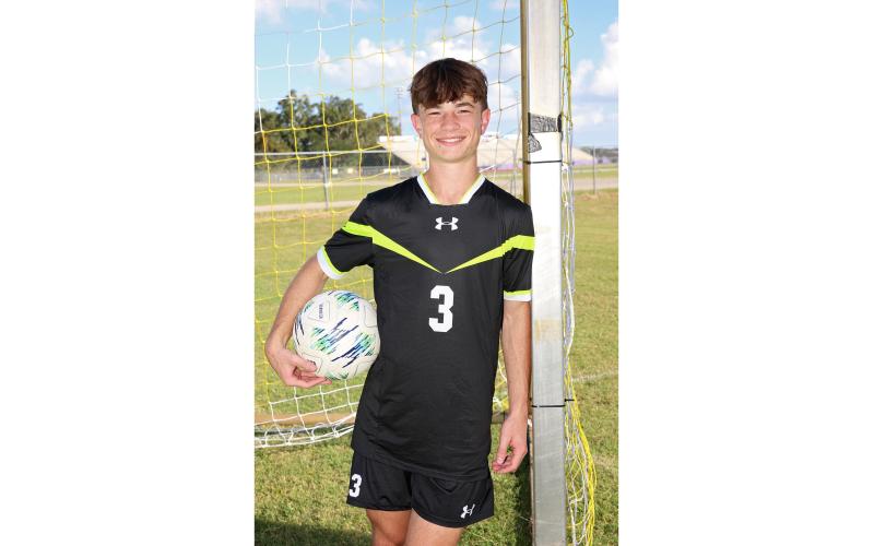 Columbia midfielder Cody Bass is the LCR’s Boys Soccer Player of the Year. (MANDI SLOAN/Special to the Reporter)