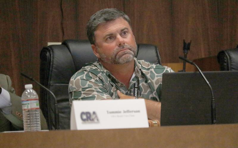 Live Oak Community Redevelopment Agency Chairman Matt Campbell said the legislation being considered in Tallahassee would ‘effectively end the CRA as we know it.’ (JAMIE WACHTER/Lake City Reporter)