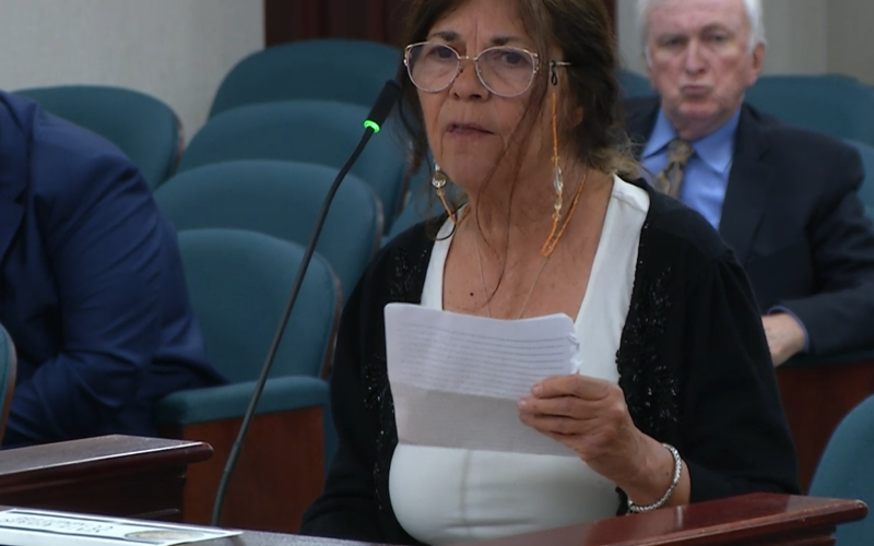 Judith McClure, a White Springs resident, said the town’s history would remain even if the town government is dissolved. (COURTESY)