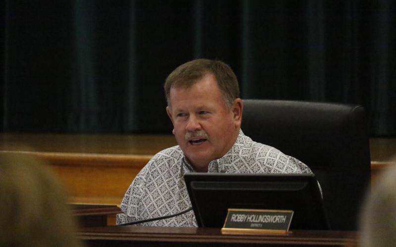 County Commission Chairman Tim Murphy said he thought denying the request was the ‘right thing’ for District 5. (JAMIE WACHTER/Lake City Reporter)