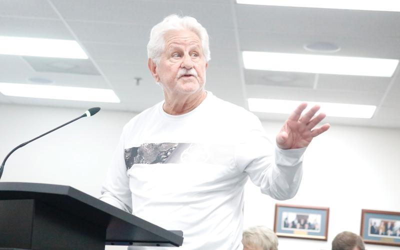 Tom Eagle with Real Terrace LLC said the vision for the 71-acre property looking to annex into the City of Lake City is for a big box commercial development. (JAMIE WACHTER/Lake City Reporter)
