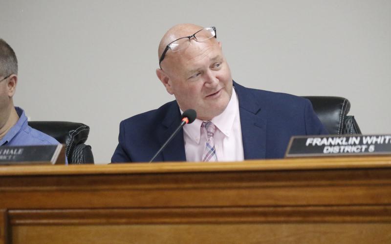 Suwannee County Commissioner Don Hale wants the commission to discuss possibly slowing down the North Florida Water Utilities Authority’s move to handle utility operations in Suwannee and Columbia counties. (FILE)
