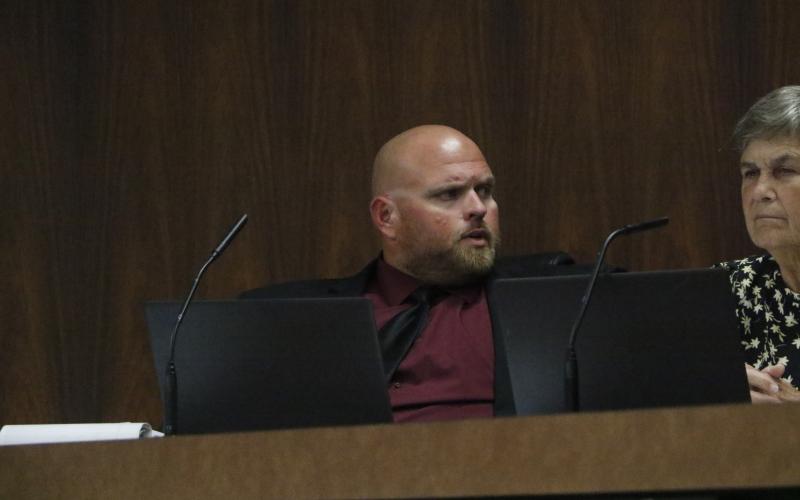 Live Oak Councilman David Alford said he reached out to Blue Line Solutions to help with the speeding problem in school zones in Live Oak and said the citations will eventually slow people down. (JAMIE WACHTER/Lake City Reporter)