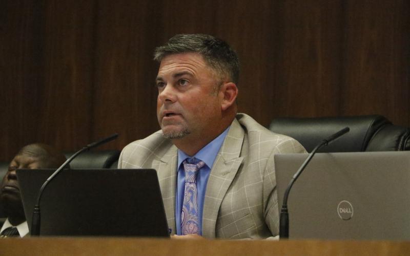 Live Oak Council President Matt Campbell said the city needed to balance what was wanted and what is needed with zoning. (JAMIE WACHTER/Lake City Reporter)