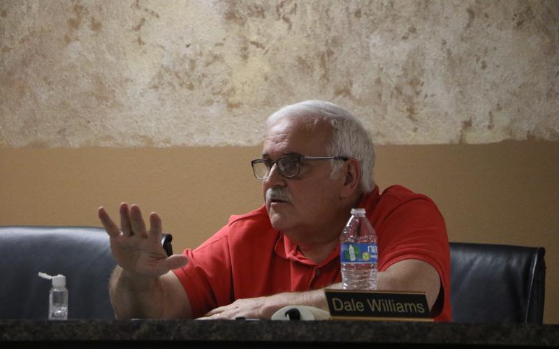 Lake Shore Hospital Authority Director Dale Williams said the LSHA is serving as a go-between between Meridian Healthcare and the City of Lake City. (FILE)