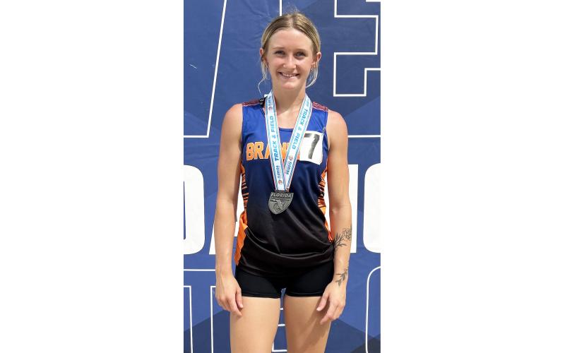 Branford state medalist Alex Whitfield is the LCR’s Girls Track &amp; Field Athlete of the Year. (COURTESY)