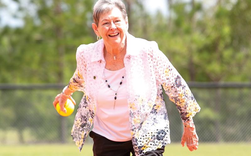After starting the program in 1972, Jean Williams led then-Lake City Community College’s softball team to seven national titles. (FILE)