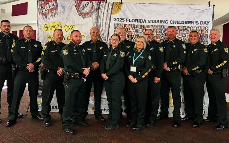 Deputies with the Suwannee County Sheriff’s Office were honored Monday as a recipient of the Missing Children’s Task Force/Team of the Year Award for their work alongside the Tampa Police Department to save a child’s life in May 2024. (COURTESY SUWANNEE COUNTY SHERIFF'S OFFICE)