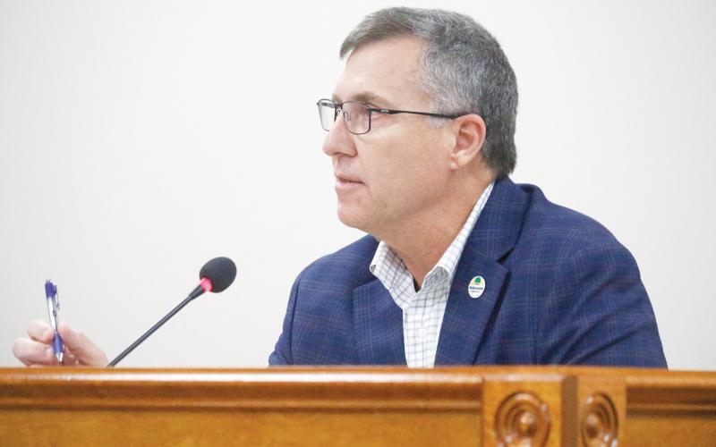 Interim Suwannee County Administrator Jason Furry said the county needs to make sure and not wait 30 years to do another compensation study. (JAMIE WACHTER/Lake City Reporter)