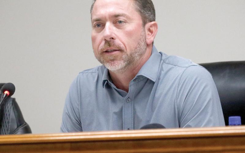 Rep. Jason Shoaf said once he sees a property tax reform plan from Gov. Ron DeSantis then the legislature can begin work on fixing the problem. (JAMIE WACHTER/Lake City Reporter)