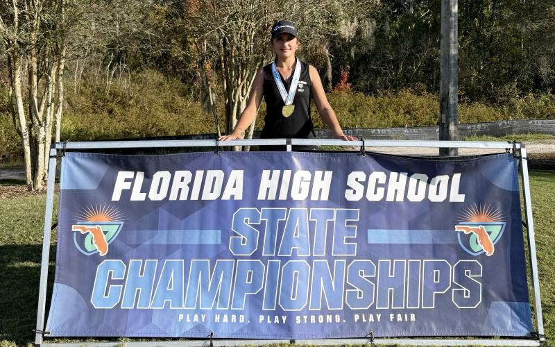 Suwannee golfer Ryan Donaldson won the Class 2A state title on Wednesday..