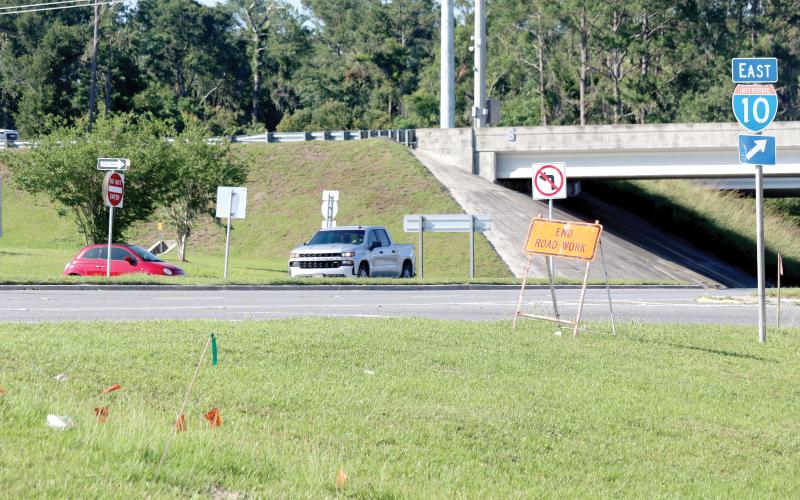 Improvements to the Interstate 10 and U.S. Highway 129 interchange north of Live Oak are set to begin in December. (FILE)